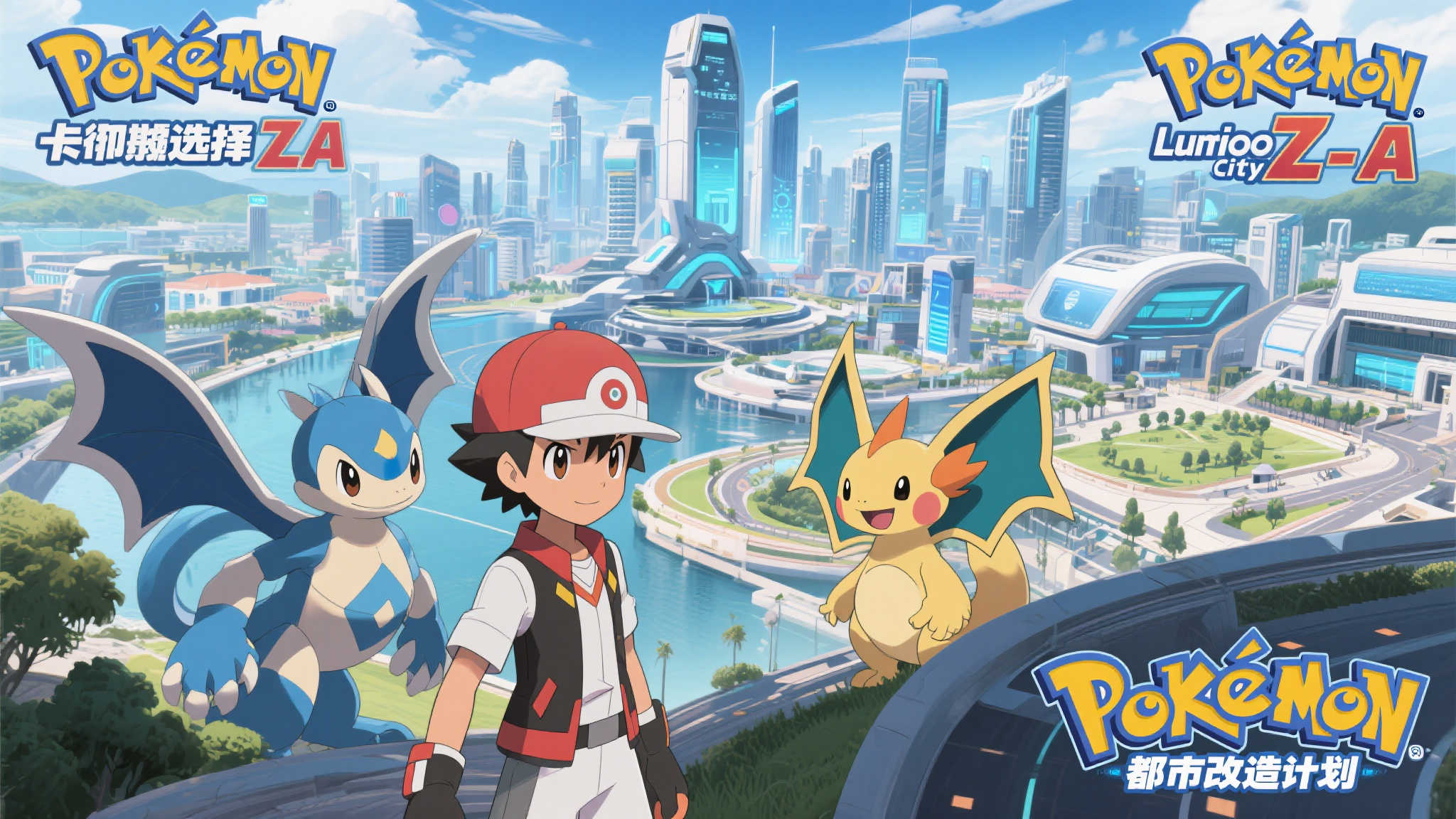《宝可梦传说Z-A》全面解析:御三家与传说宝可梦揭秘! 《宝可梦传说Z-A》背景设定与核心主题