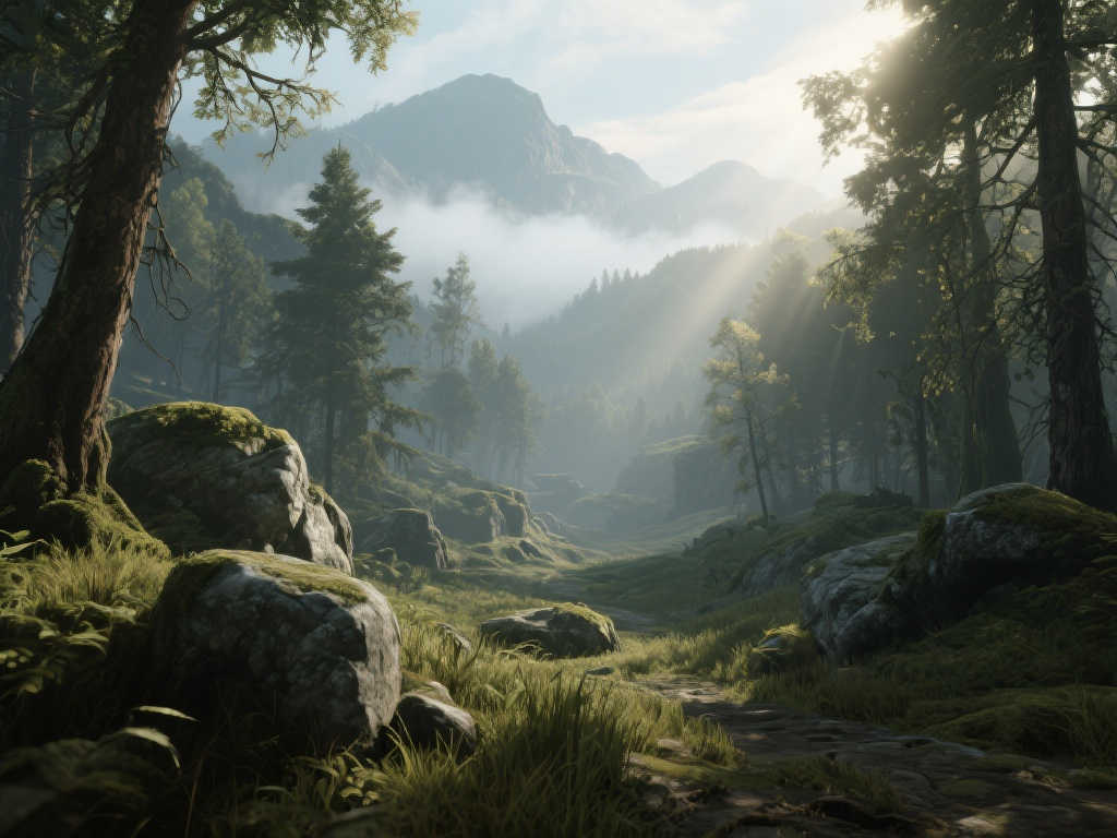 《上古卷轴4重制版》全新截图曝光：绝美风景与极致画质震撼来袭！